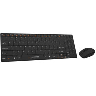 EK122K Trådlöst set tangentbord + mus 2.4GHz USB Liberty svart