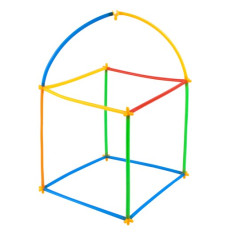 Klossar - sugrör - set 408 delar. 22408
