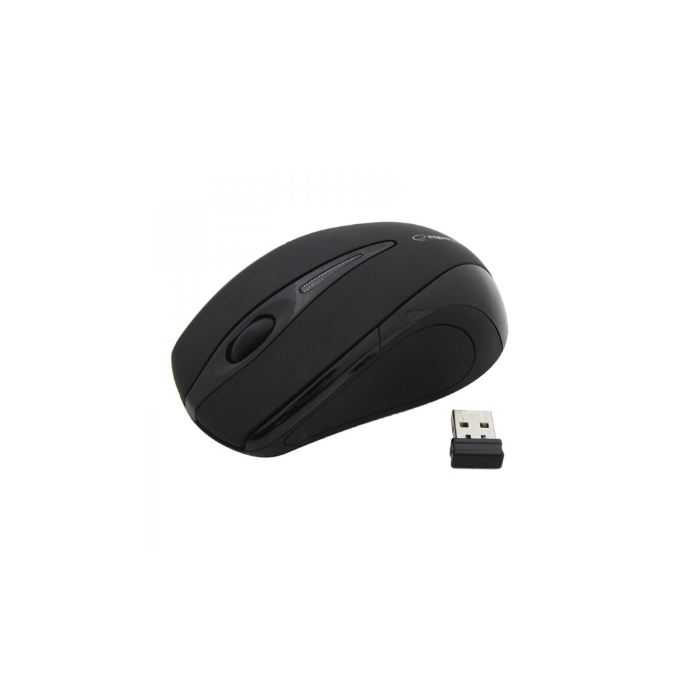 EM101K Trådlös 2,4 GHz 3D-optisk mus USB Antares svart