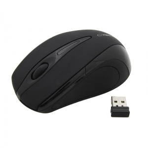 EM101K Mysz bezprzewodowa 2.4GHz 3D  optyczna USB Antares czarna