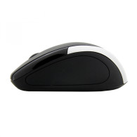 EM101S Mysz bezprzewodowa 2.4GHz 3D  optyczna USB Antares srebrna