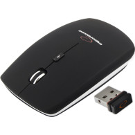 EM120K Trådlös 2,4 GHz 4D optisk USB-mus Saturn svart