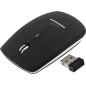 EM120K Trådlös 2,4 GHz 4D optisk USB-mus Saturn svart