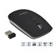 EM120K Trådlös 2,4 GHz 4D optisk USB-mus Saturn svart