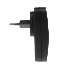 Trådlös batterilös kinetisk dörrklocka GreenBlue, 38 melodier, svart, räckvidd upp till 150m, IP68, GB139 B | HandlaSmidigt.se