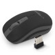 EM126EK Mysz bezprzewodowa 2.4GHz 4D optyczna USB Uranus czarno-szara