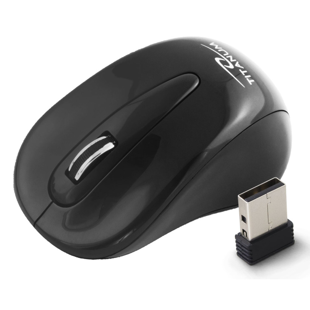 TM104K Trådlös 2,4 GHz 3D optisk USB-mus Torpedo Titanum