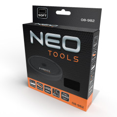 Polerplatta 150 x 150 mm x 25 mm, mjuk svamp