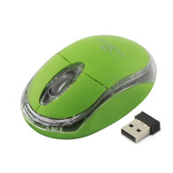TM120G Trådlös 2,4 GHz 3D optisk USB-mus Condor grön