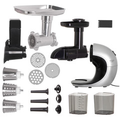 AD 4131 Köksmaskin 3-i-1 - långsam juicepress, köttkvarn, matberedare