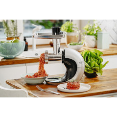 AD 4131 Köksmaskin 3-i-1 - långsam juicepress, köttkvarn, matberedare