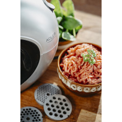 AD 4131 Köksmaskin 3-i-1 - långsam juicepress, köttkvarn, matberedare