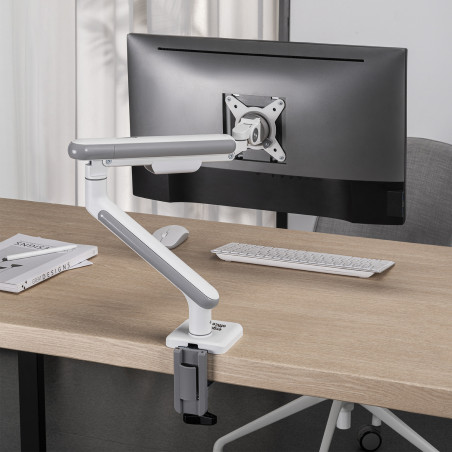 Skrivbordsfäste för LCD-skärm Ergo Office, gasfjäder, VESA 75x75 och 100x100, 17-32 tum 9 kg, ER-751