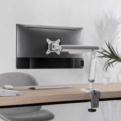 Skrivbordsfäste för LCD-skärm Ergo Office, gasfjäder, VESA 75x75 och 100x100, 17-32 tum 9 kg, ER-751 | HandlaSmidigt.se
