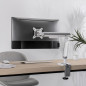 Skrivbordsfäste för LCD-skärm Ergo Office, gasfjäder, VESA 75x75 och 100x100, 17-32 tum 9 kg, ER-751