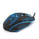 EGM203B Mysz przewodowa dla graczy 6D  optyczna USB MX203 Scorpio niebieska