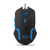 EGM205B Trådbunden gamingmus 6D optisk USB MX205 Fighter BLÅ