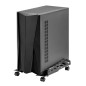 Understell för datorvagn med hjul för CPU NanoRS, max 25 kg, bredd 160-300 mm, RS480.