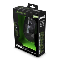 EGM207G Trådbunden spelarmus 6D optisk USB MX207 Cobra grön