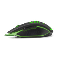 EGM209G Trådbunden spelarmus 6D optisk USB MX209 Claw grön