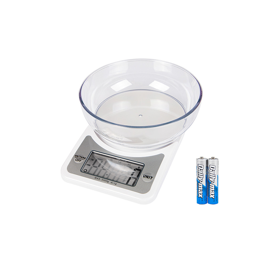 44-089- Waga kuchenna ks204 z miską 5kg 44-089- Waga kuchenna ks204 z miską 5kg