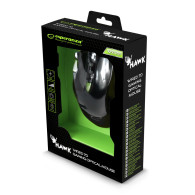EGM401KG Trådbunden spelarmus 7D optisk USB MX401 Hawk svart-grön