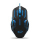 EGM403B Mysz przewodowa dla graczy 6D  optyczna USB MX403 Apache niebieska