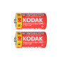 Batteri Kodak ZINC Super Heavy Duty C LR14, 2 st. folie