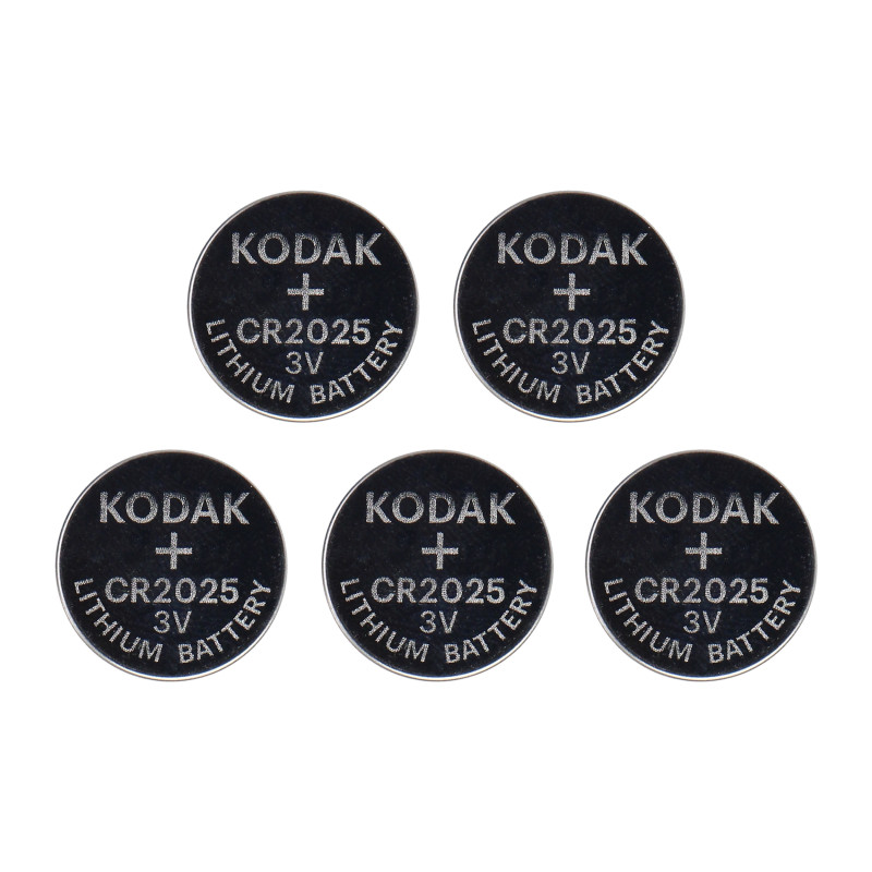 Batteri Kodak Max lithium CR2025, 5 st.
