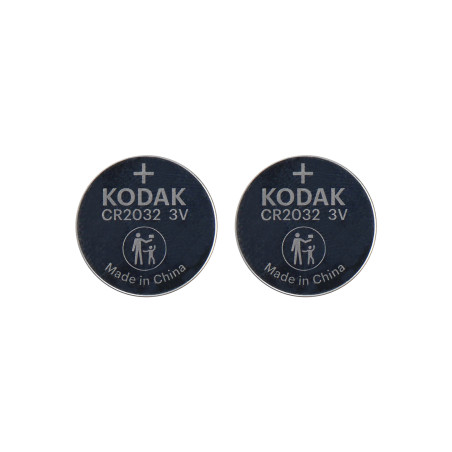Batteri Kodak Max lithium CR2032, 2 stycken.