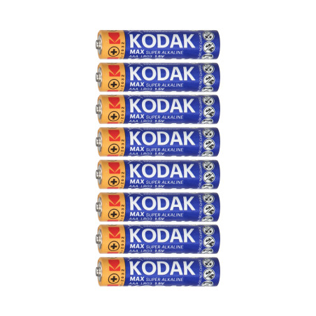 Batteri Kodak MAX Alkaline AAA LR03, 4+4 st. | HandlaSmidigt.se