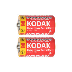 Batteri Kodak ZINC Super Heavy Duty C LR14, 2 st.