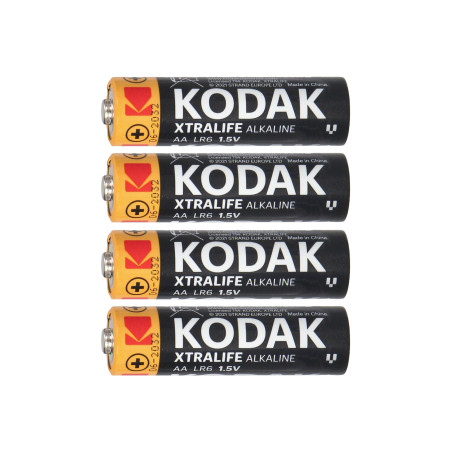 Batterier Kodak XTRALIFE Alkaline AA LR6, 4 st. | HandlaSmidigt.se