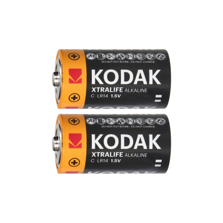 Batteri Kodak XTRALIFE Alkaline KC-2 LR14, 2 st.