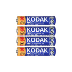Batteri Kodak MAX Alkaline AAA LR03, 4 st.
