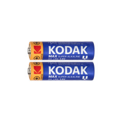 Batteri Kodak MAX Alkaline AA LR6, 2 st.