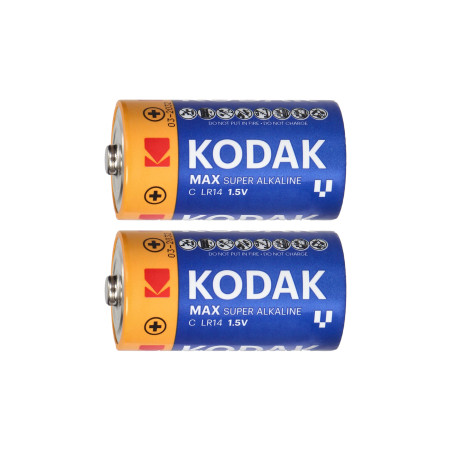 Batteri Kodak MAX Alkaline KC-2 LR14, 2 st.