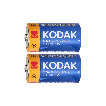 Batteri Kodak MAX Alkaline KD-2 LR20, 2 st.