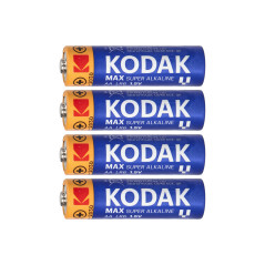 Batterier Kodak MAX Alkaline AA LR6, 4 st.