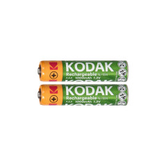 Uppladdningsbara batterier Kodak Ni-MH AAA 1000mAh, 2 st.