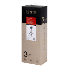 RIGEL LED set: hopfällbar 5-flügelige Werkstattlampe 55W + Stativ + Adapter | HandlaSmidigt.se