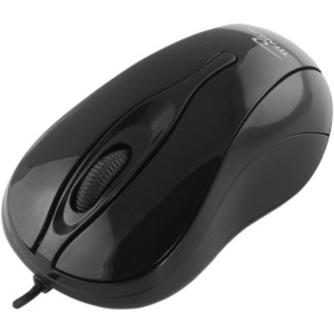 TM103K Trådbunden 3D optisk USB-mus Hornet svart Titanum