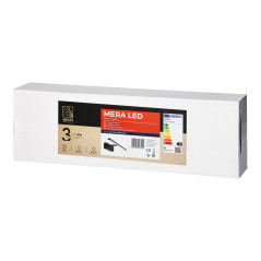 MIN LED 8W, lampa över spegeln, 720lm, 4000K, längd 40cm, aluminium | HandlaSmidigt.se