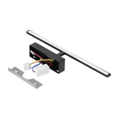 MIN LED 8W, lampa över spegeln, 720lm, 4000K, längd 40cm, aluminium | HandlaSmidigt.se