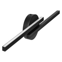 TEKANO LED 14W, spegellampa, 1540lm, 4000K, IP44, längd 55 cm, aluminium, svart | HandlaSmidigt.se