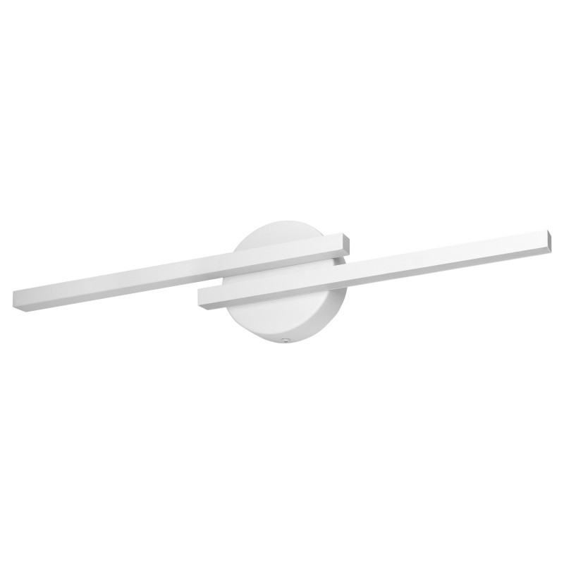 TEKANO LED 14W, spegellampa, 1540lm, 4000K, IP44, längd 55 cm, aluminium, vit
