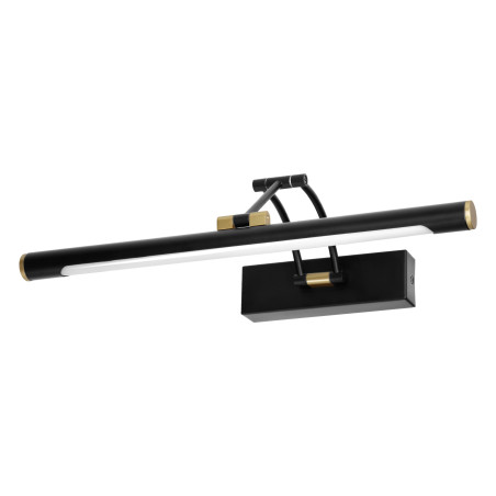 RICO LED 7W, spegellampa, 770lm, 4000K, IP44, längd 40 cm, svart