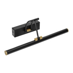 RICO LED 7W, spegellampa, 770lm, 4000K, IP44, längd 40 cm, svart | HandlaSmidigt.se