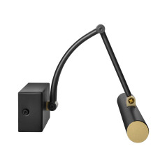 RICO LED 7W, spegellampa, 770lm, 4000K, IP44, längd 40 cm, svart | HandlaSmidigt.se