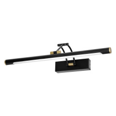 RICO LED 9W, spegellampa, 990lm, 4000K, IP44, längd 50 cm, svart | HandlaSmidigt.se